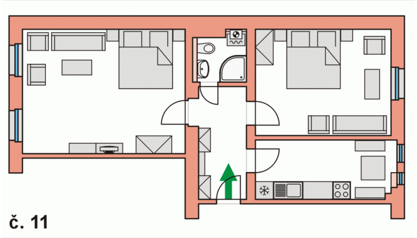 Apartmán Varšavská 15 Karlovy Vary